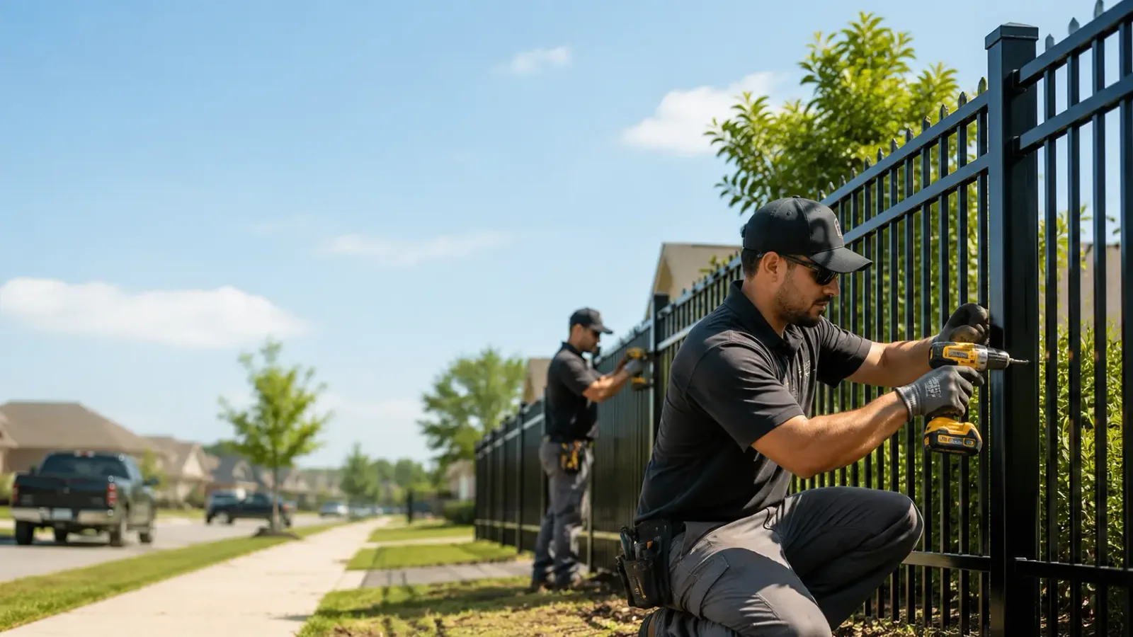 Metal Fence Installation in Glenside, PA